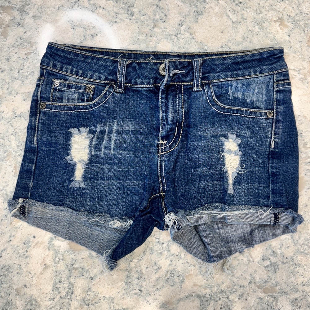 🌴4/$20 Denim Distressed Women's Shorts